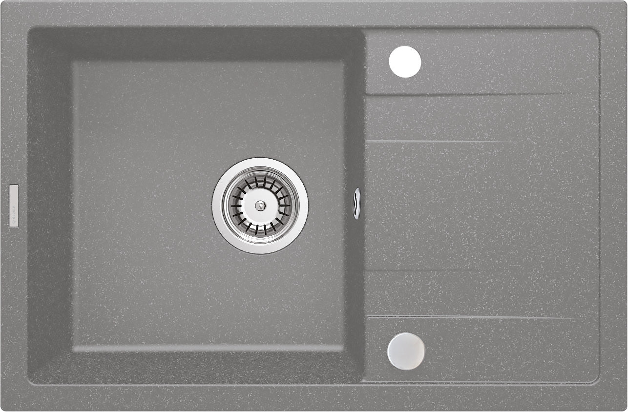 Granite sink, 1-bowl with drainer